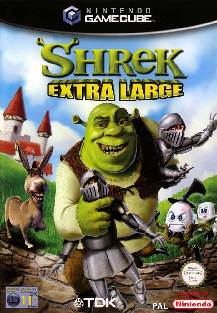 SHREK:EXTRA LARGE - GameCube - USED