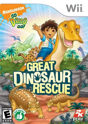 GO DIEGO GO:GREAT DINOSAUR - Nintendo Wii Wii - USED