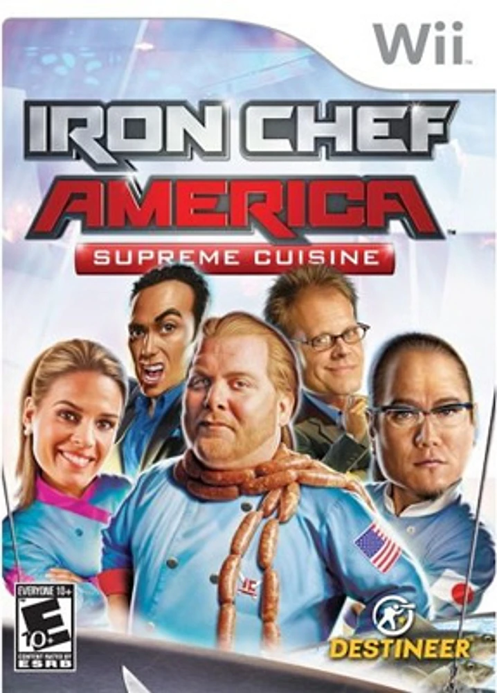 IRON CHEF AM/SUPREME CUISINE - Nintendo Wii Wii - USED