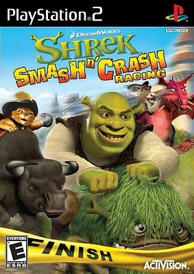 SHREK:SMASH N CRASH RACING - Playstation 2 - USED