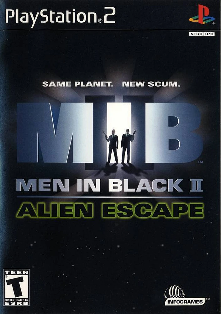 MEN IN BLACK II:ALIEN ESCAPE - Playstation 2 - USED