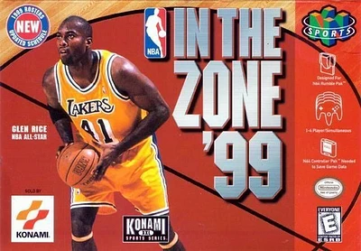 NBA IN THE ZONE 99 - Nintendo 64 - USED