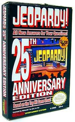 JEOPARDY!:25TH ANN - NES - USED