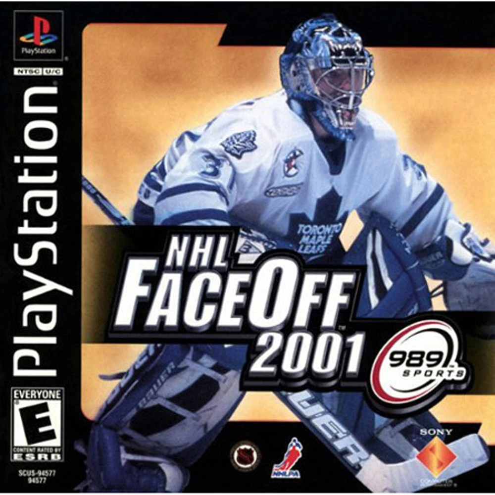 NHL FACE OFF 01 - Playstation (PS1) - USED