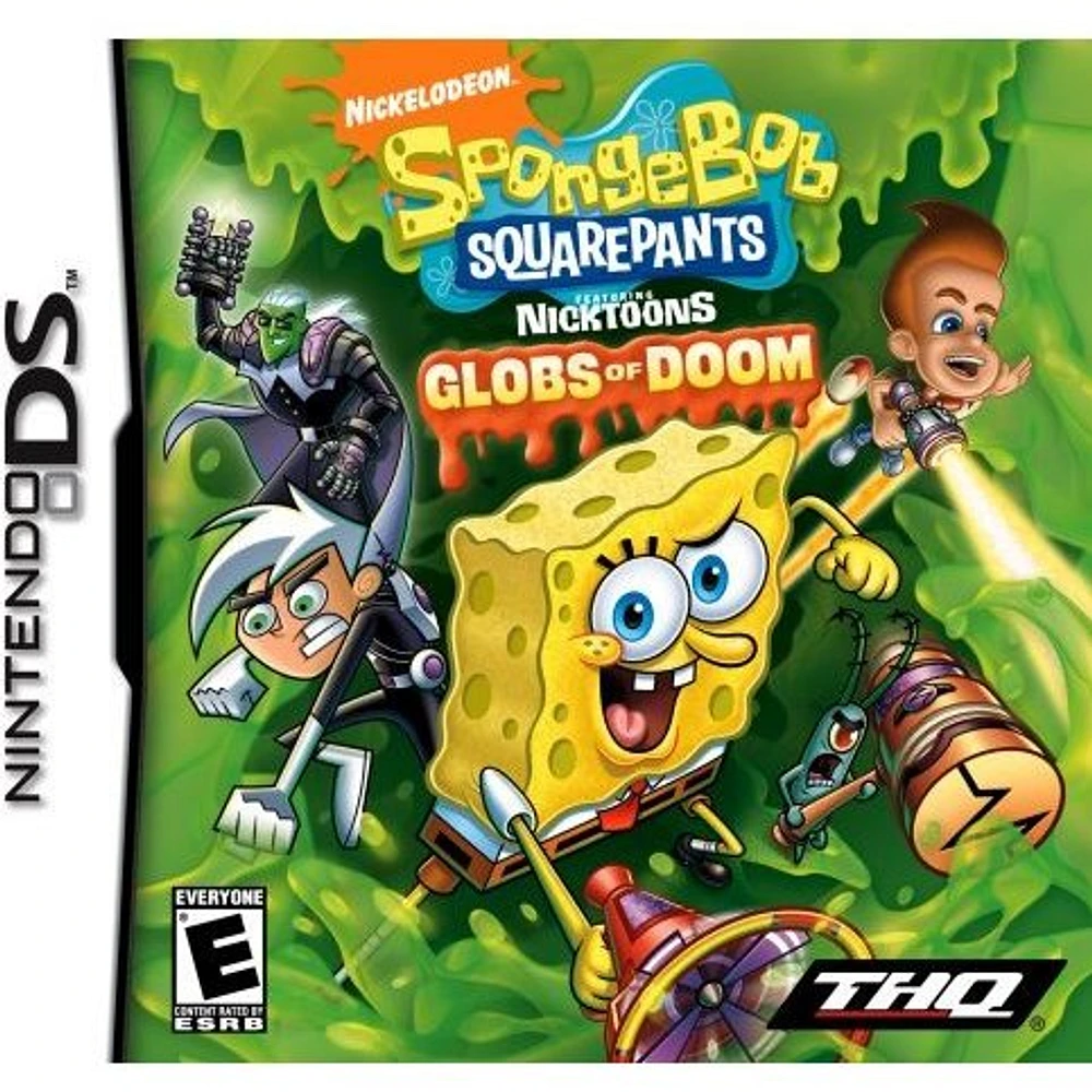 SPONGEBOB:NICKTOONS GLOBS OF - Nintendo DS - USED