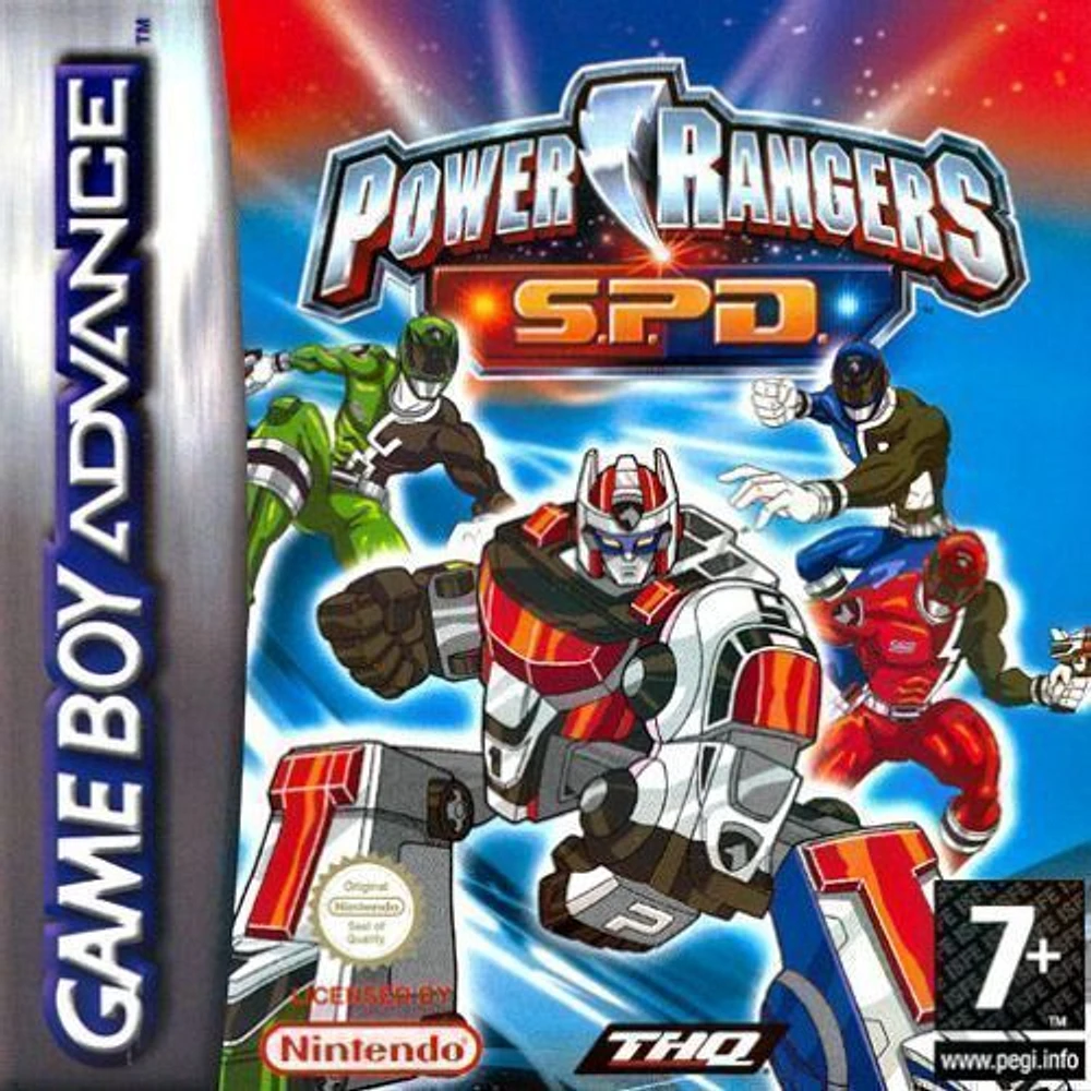 POWER RANGERS:SPACE PATROL - Game Boy Advanced - USED