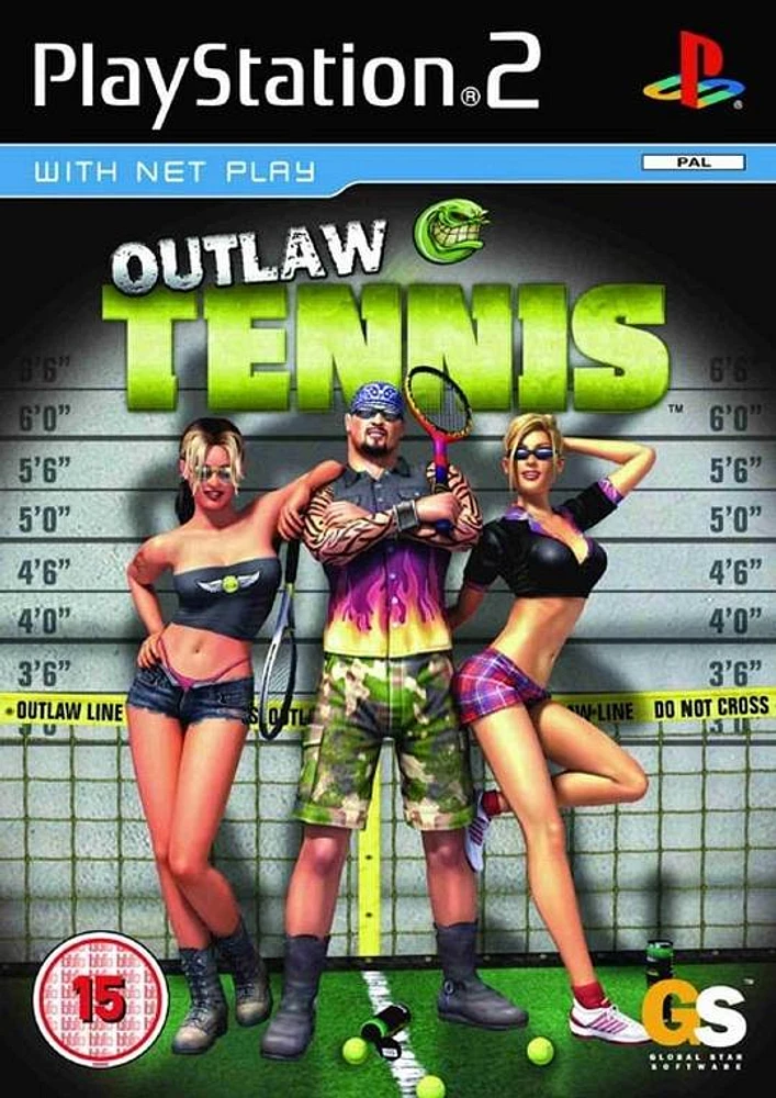 OUTLAW TENNIS - Playstation 2 - USED
