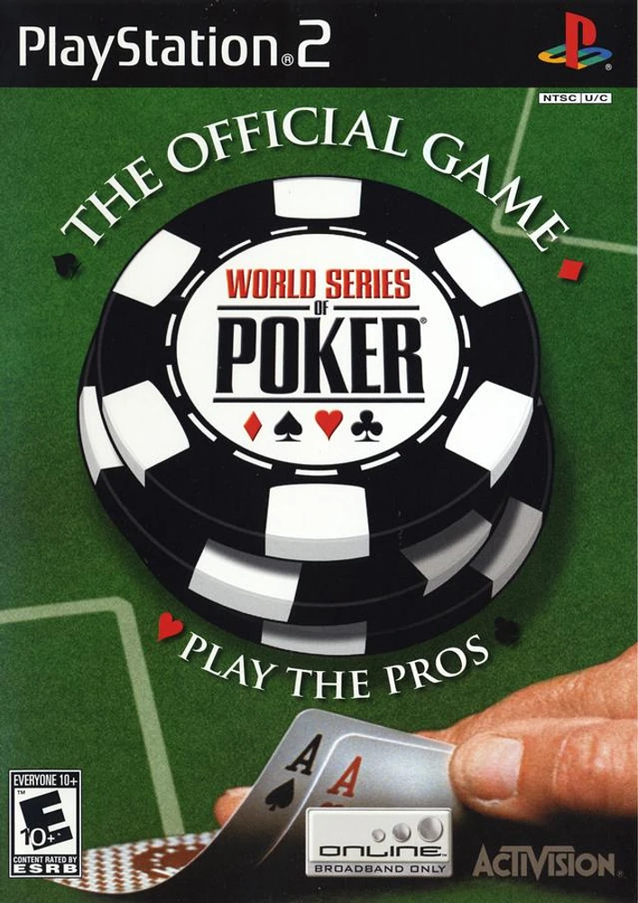 WORLD SERIES OF POKER - Playstation 2 - USED