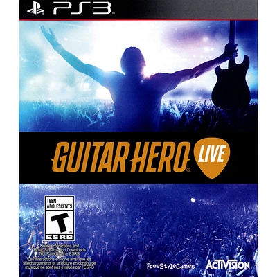 GUITAR HERO LIVE (GAME) - Playstation 3 - USED