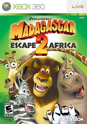 MADAGASCAR:ESCAPE TO AFRICA - Xbox 360 - USED