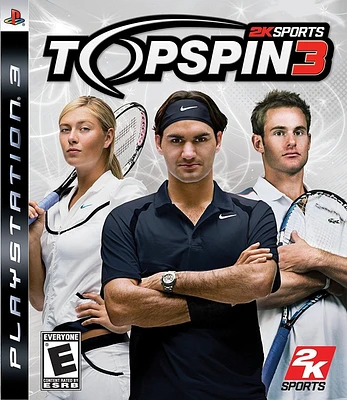 TOP SPIN 3 - Playstation 3 - USED