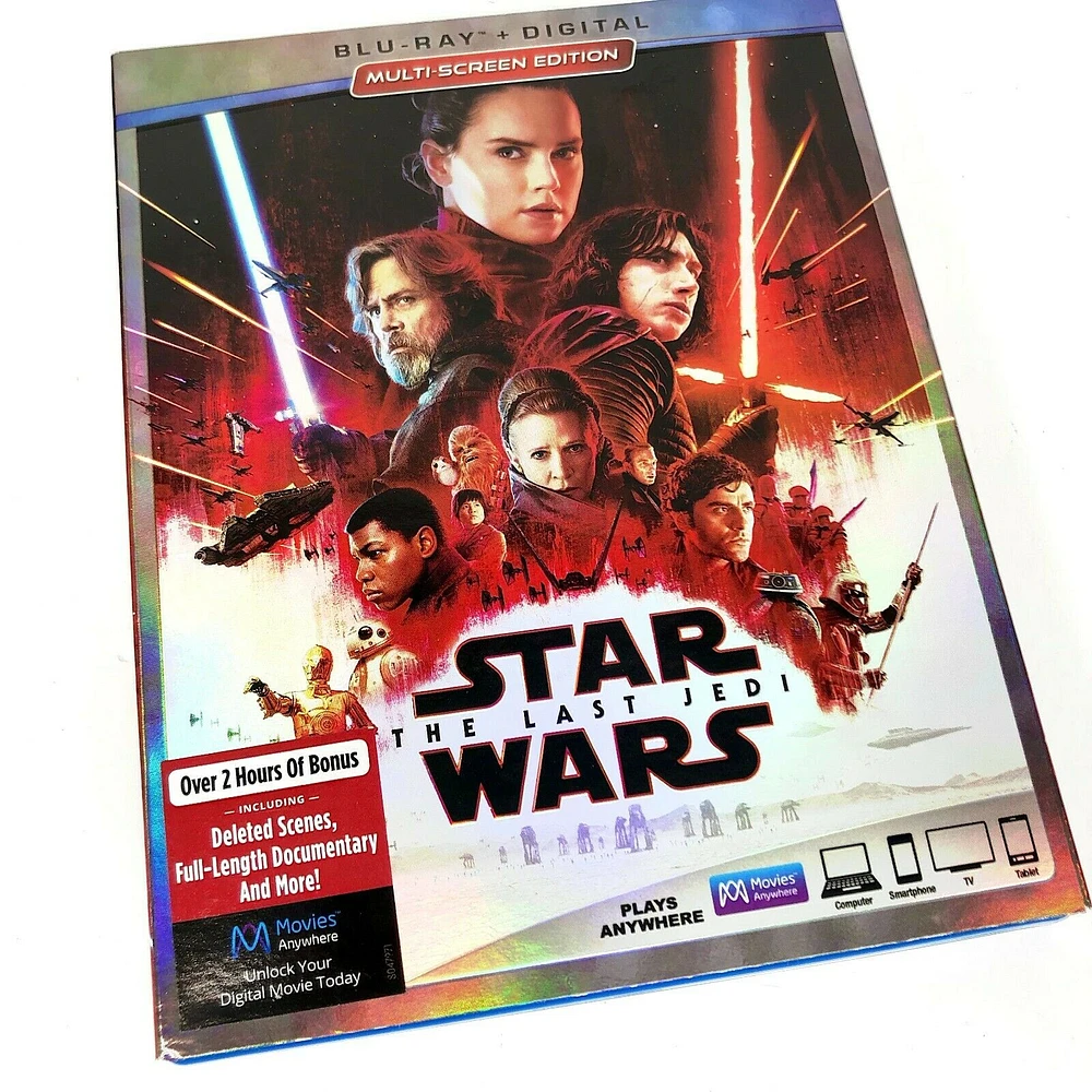 STAR WARS VIII:LAST (BR/DVD) - USED