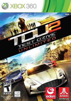 TEST DRIVE UNLIMITED 2 - Xbox 360 - USED