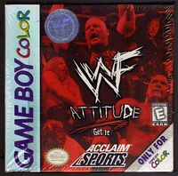 WWF:ATTITUDE - Game Boy Color - USED