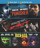 PUNISHER/SPIRIT/KICK-ASS (BR) - USED