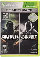 CALL OF DUTY:BLACK OPS 1/2 COM - Xbox 360 - USED