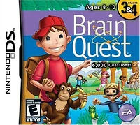 BRAIN QUEST:GRADES 3 & 4 - Nintendo DS - USED