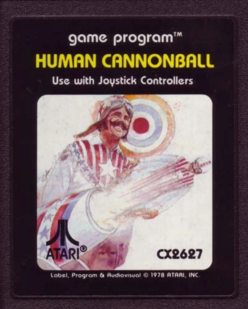 HUMAN CANNONBALL - Atari 2600 - USED