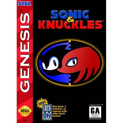 SONIC & KNUCKLES - Sega Genesis - USED