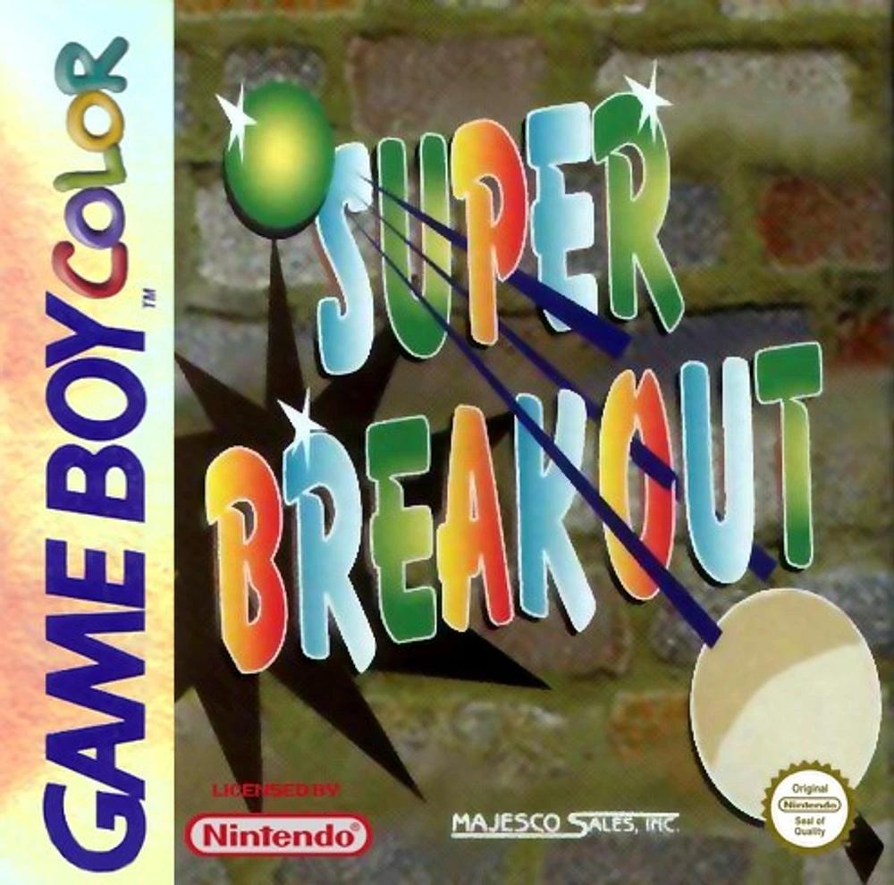 SUPER BREAKOUT - Game Boy Color - USED