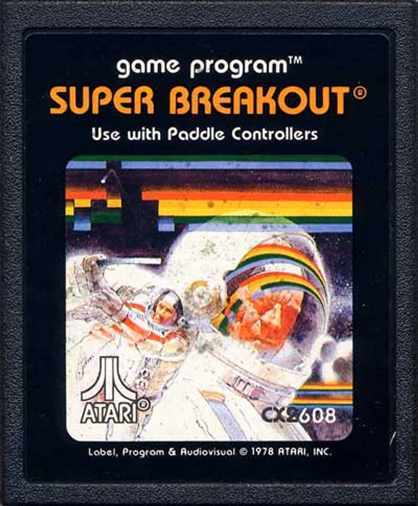SUPER BREAKOUT - Atari 2600 - USED