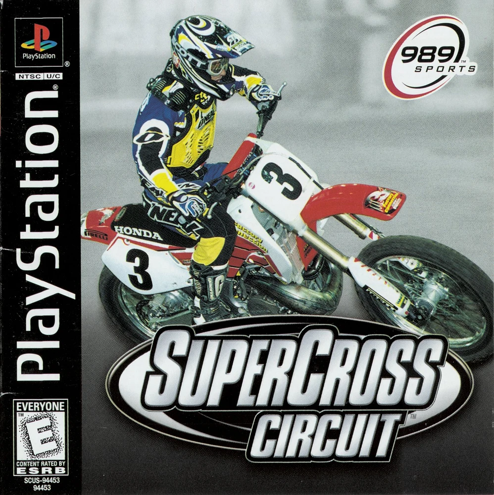 SUPER CROSS CIRCUIT - Playstation (PS1) - USED