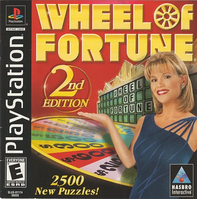 WHEEL OF FORTUNE:2ND ED - Playstation (PS1) - USED