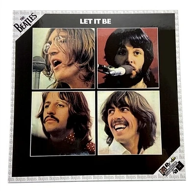 BEATLES - LET IT BE DOUBLE SIDED ALBUM ART PUZZLE