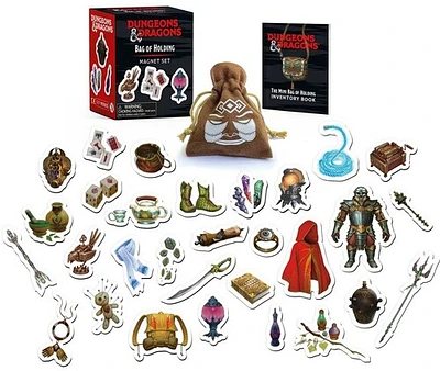 DUNGEONS & DRAGONS BAG OF HOLDING MAGNET SET