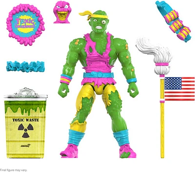 TOXIC CRUSADER ULTIMATES! - TOXIE (SLIME - GLOW)