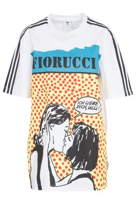 GRAPHIC T-SHIRT - Tee-shirt col rond droit sérigraphie pop art en coton mélangé