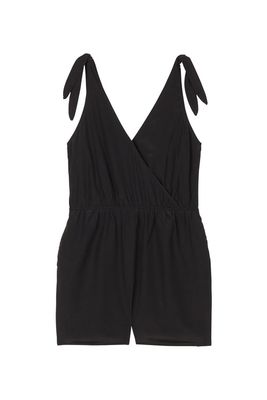 TIE STRAP PLAYSUIT - Combi-short