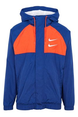 M NSW SWOOSH JKT HD WVN - Blouson avec capuche graphique