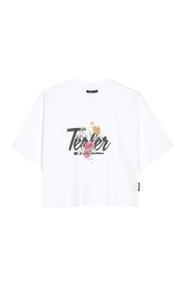 CROP TEE MAMAFLOWERS - Tee-shirt