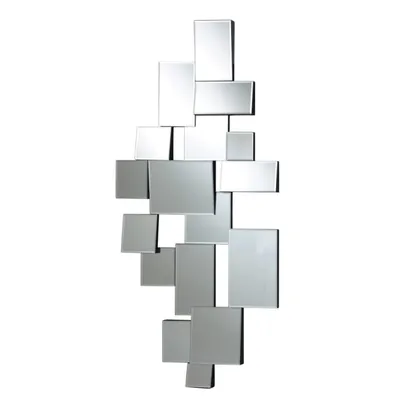 Miroir biseauté noir 70x140 Graphic