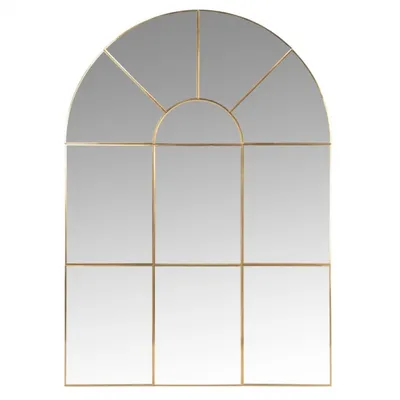 Miroir en métal doré 50x70 ORANGERIE