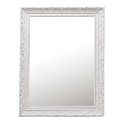 Miroir en paulownia blanc 70x90 Valentine