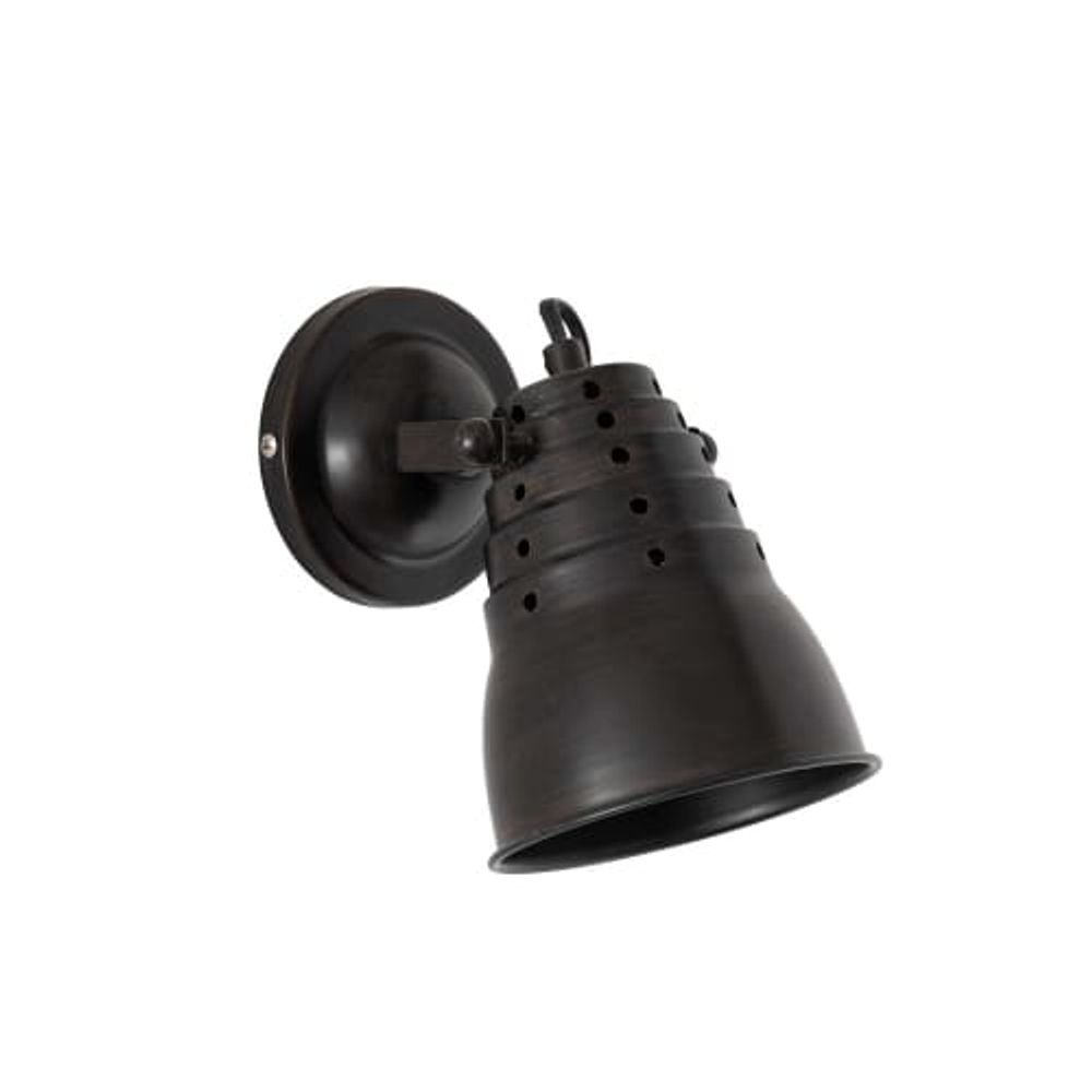 Applique en métal noir | Maisons du Monde