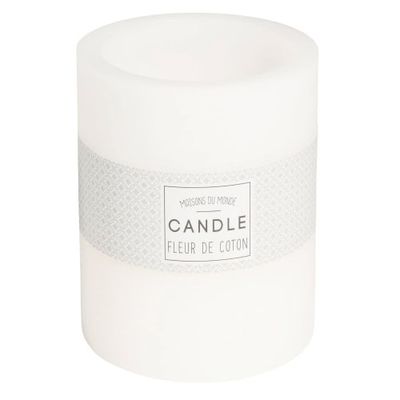 Bougie lanterne blanche H 12 cm | Maisons du Monde