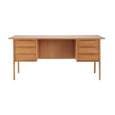 Bureau vintage en chêne massif | Maisons du Monde