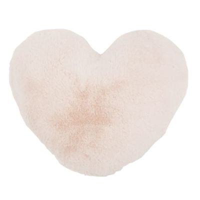 Coussin cœur rose 40x40 | Maisons du Monde