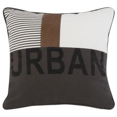 Coussin en coton à motifs 45x45 | Maisons du Monde