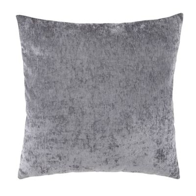 Coussin en velours bleu 60x60 | Maisons du Monde