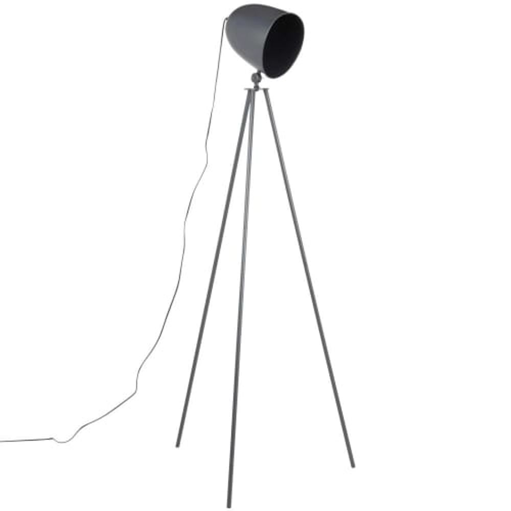 Lampadaire trépied en métal noir H156 | Maisons du Monde