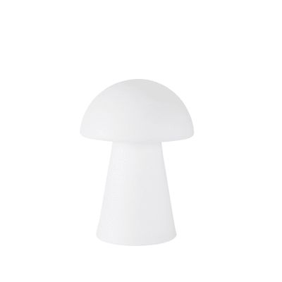 Lampe nomade d'extérieur champignon blanche | Maisons du Monde