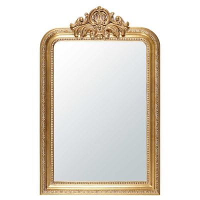 Miroir à moulures dorées 77x120 | Maisons du Monde