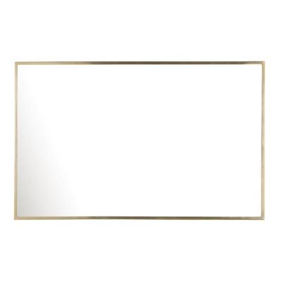Miroir en métal doré 75x120 | Maisons du Monde