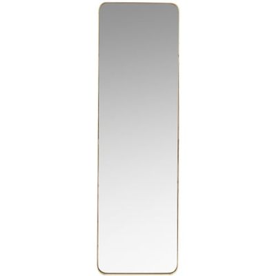 Miroir en métal doré mat 39x129 | Maisons du Monde