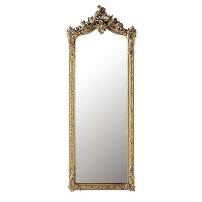 Miroir en résine dorée 64x168 | Maisons du Monde