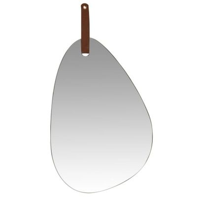 Miroir ovoïde à suspendre 27x50 | Maisons du Monde